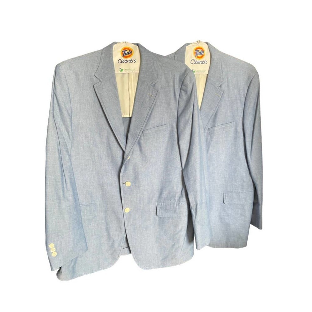 Men’s Blue Suit Jacket - Picture 3 of 15